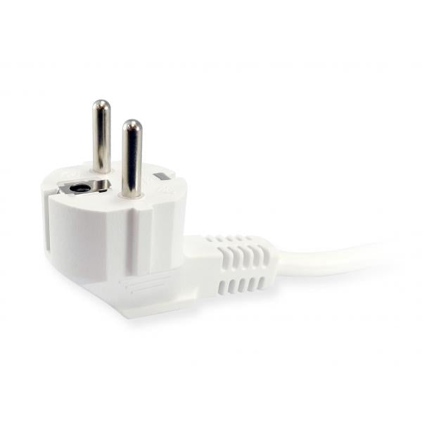 Equip 245551 stekkerdoos met 3 stopcontacten en schakelaar, 3x stopcontact(en) binnen, type f, 1,5 mm², 1,5 m, wit
