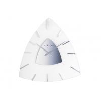 Nextime klok 2936 bermuda, 39 x 39 cm, wand, glas, transparant