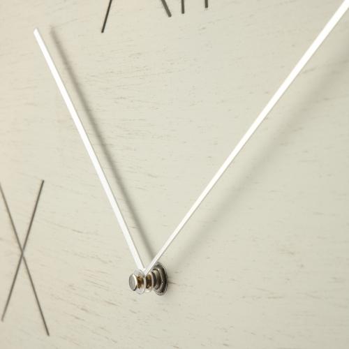 Nextime klok 3104wi galileo, ø43 cm, muur, oud-wit