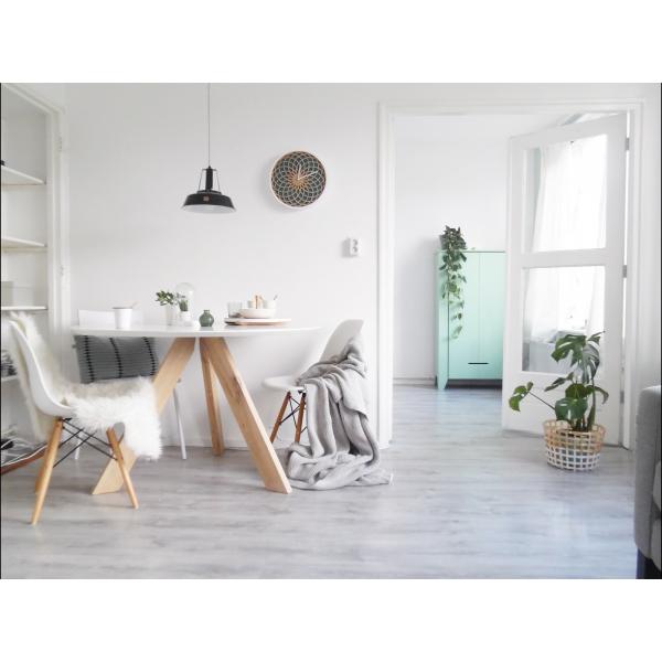 Nextime klok 3150tq zon klein, ø35 cm, wand, turkoois