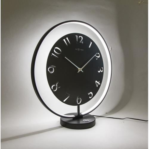 Nextime klok 5188zw ting, 41x40 cm, zwart