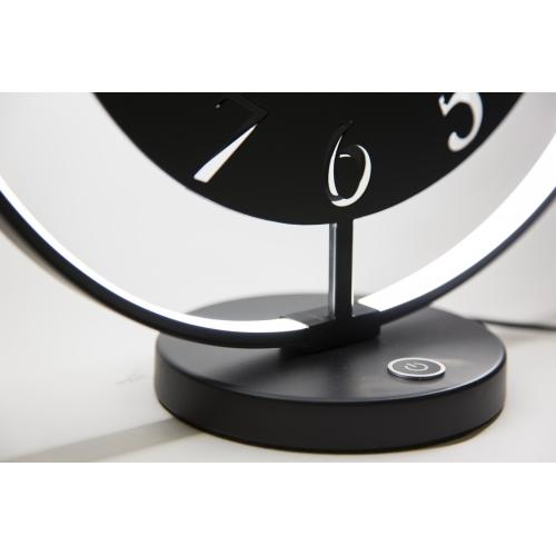Nextime klok 5188zw ting, 41x40 cm, zwart