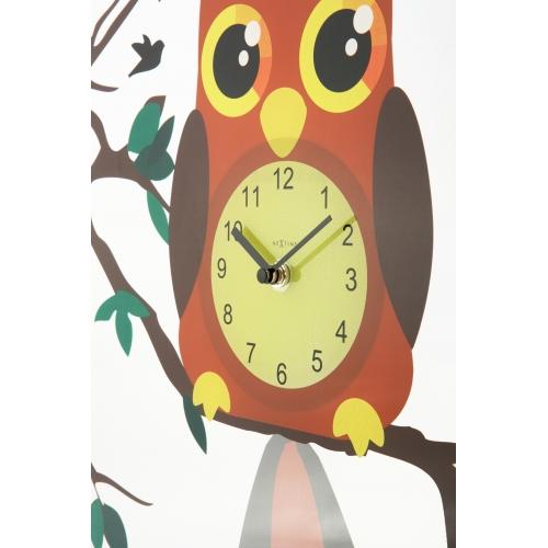 Nextime klok 8169 oohoo, ø43 cm, wand, multicolor