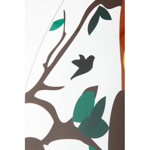 Nextime klok 8169 oohoo, ø43 cm, wand, multicolor