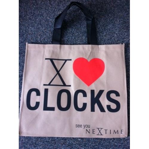 Nextime tas, beige zwart