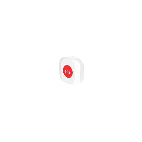 Woox r7052 slimme SOS-knop, wifi 2,4 GHz, Zigbee 3.0, Amazon Alexa Google Assistant, 30 m, wit