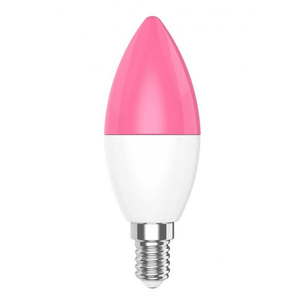 Woox r9075 slimme RGB LED-lamp, wifi, E14, CCTV, Google Assistant, Amazon Alexa