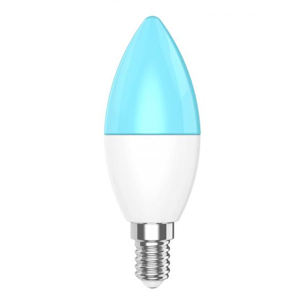 Woox r9075 slimme RGB LED-lamp, wifi, E14, CCTV, Google Assistant, Amazon Alexa