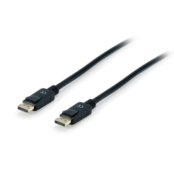 Equip 119253 displayportkabel, displayport 1.4, 8k 60hz en 4k 120hz, hdr, 3m, zwart