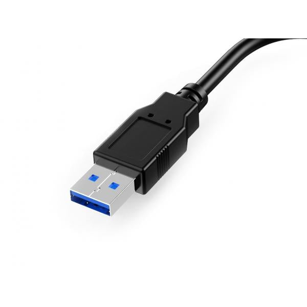 Equip 133384 USB 3.0 naar VGA-adapter, 1080p, USB 3.2 gen 1, USB type-A, VGA (D-sub) uitgang