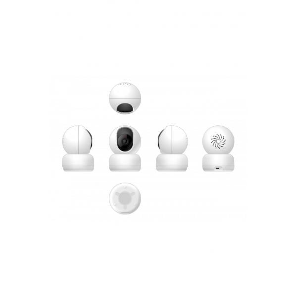 Woox r4040ptz smart ptz binnencamera, wifi, 1080p, 360°, pan tilt zoom, wit