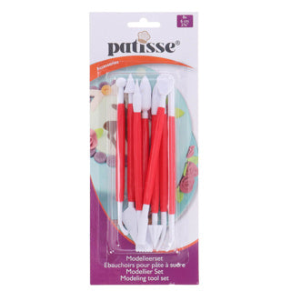 Patisse modelleerset 8-delig 16 cm | 4 stuks