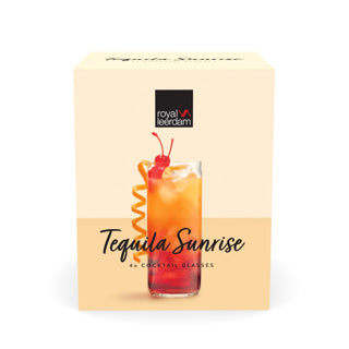 Royal leerdam tequila sunrise glas set 4 | 4 stuks