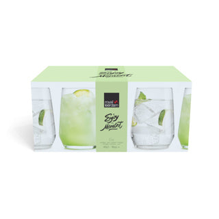 Royal leerdam glazen momentset 6 45cl