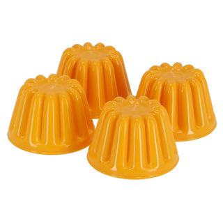 Patisse puddingvormen 100 ml 4 stuks geel