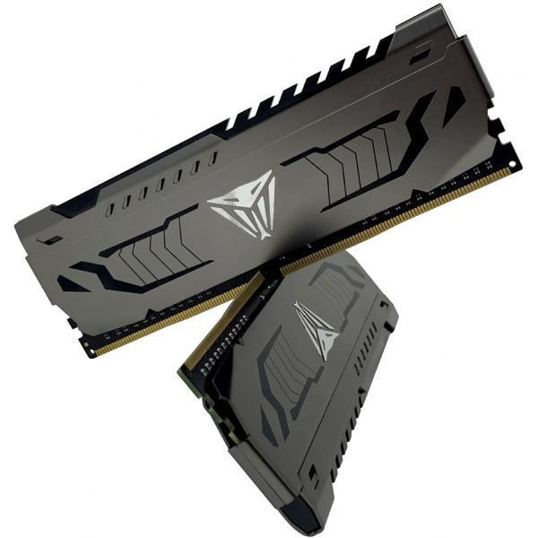 Patriot pvsr432g320c8k viper geheugen rgb, 32gb, dimm, ddr4 3200mhz, cl18 zwart hs, rgb
