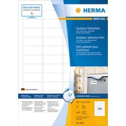 Herma 9536 rechteck weiß 1920stück(e) selbstklebendes etikett (9536)