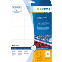 Etiketten herma