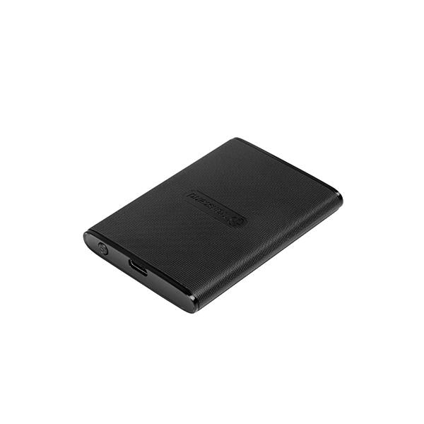 Transcend ts1tesd270c esd270c externe SSD, 1 TB, USB 3.1 Gen 2, type C, zwart