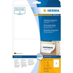 Etiketten herma