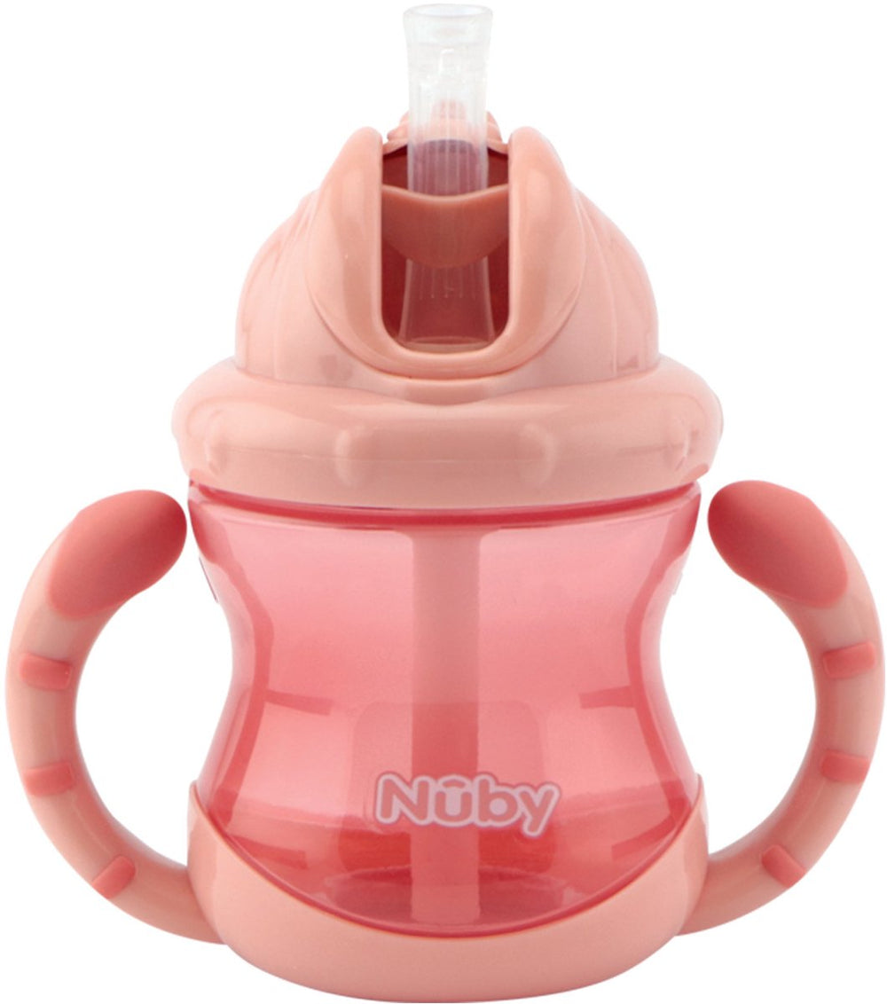 Nûby nuby flip-it drinkbeker - 240 ml - roze