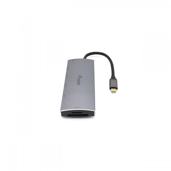 Equip 133482 USB-C 7-in-1 multifunctionele adapter