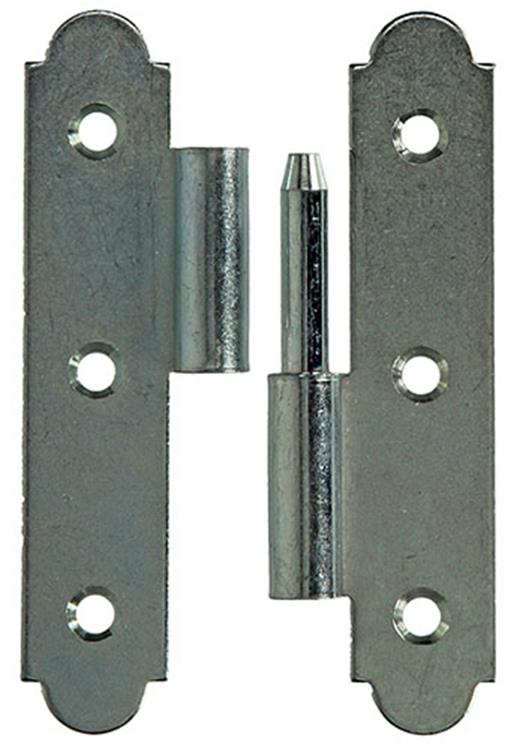 Mack 1013259 - 2 spaanse paumellen rechts verzinkt h 90 x b 50 mm | 5 stuks