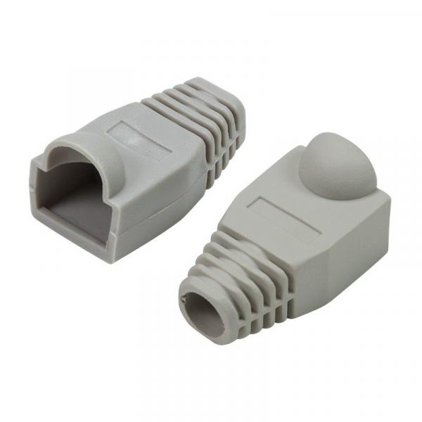 Equip 151177 kabelschoen voor rj45 connector, grijs, set van 100 stuks
