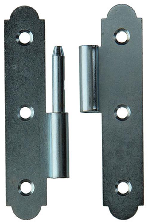 Mack 1013261 - 2 spaanse paumellen links verzinkt h 100 x b 50 mm | 5 stuks