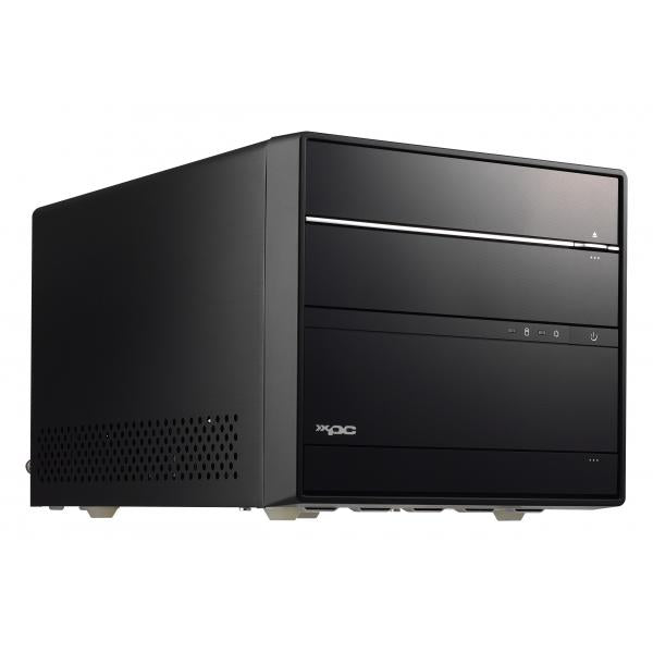 Shuttle sh570r6 zwarte xpc cube pc barebone, Intel H570, LGA 1200, DDR4, 2x LAN, 2x M.2, 300W