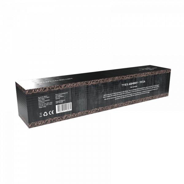 L33t gaming 160403 vega xl gaming muismat, snel oppervlak. 444 x 355 x 4 mm, zwart