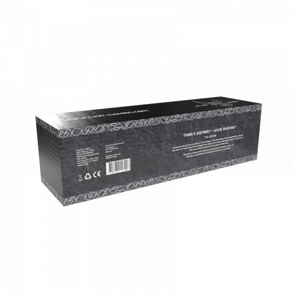 L33t gaming 160406 asar bardagi xxl rgb gaming muismat, snel oppervlak. 920 x 294 x 3 mm, zwart