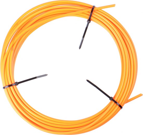 Elvedes buitenkabel 4,9mm (10m) oranje 1125tef-11-10