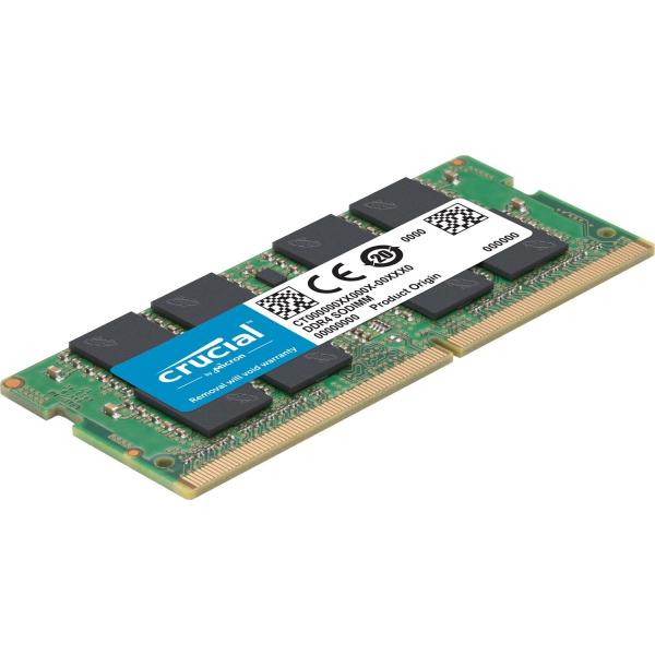 Crucial ct16g4sfra32a so-dimm, 16 gb, ddr4, 3200 MHz, cl22, 260-pins - ongebufferd