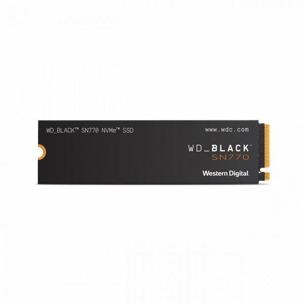 Western Digital WD100T3X0E SN770 zwarte SSD, 1 TB, M.2N VME, PCIe Gen4 X4, 5150 4900 MB/s