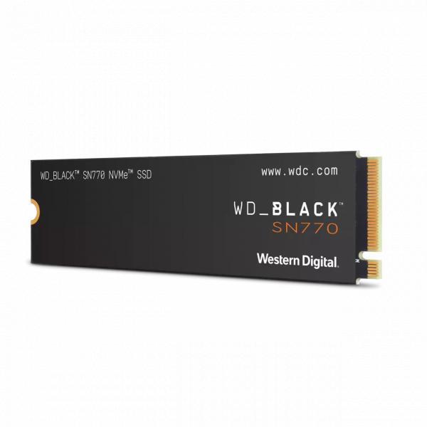 Western Digital WD100T3X0E SN770 zwarte SSD, 1 TB, M.2N VME, PCIe Gen4 X4, 5150 4900 MB/s