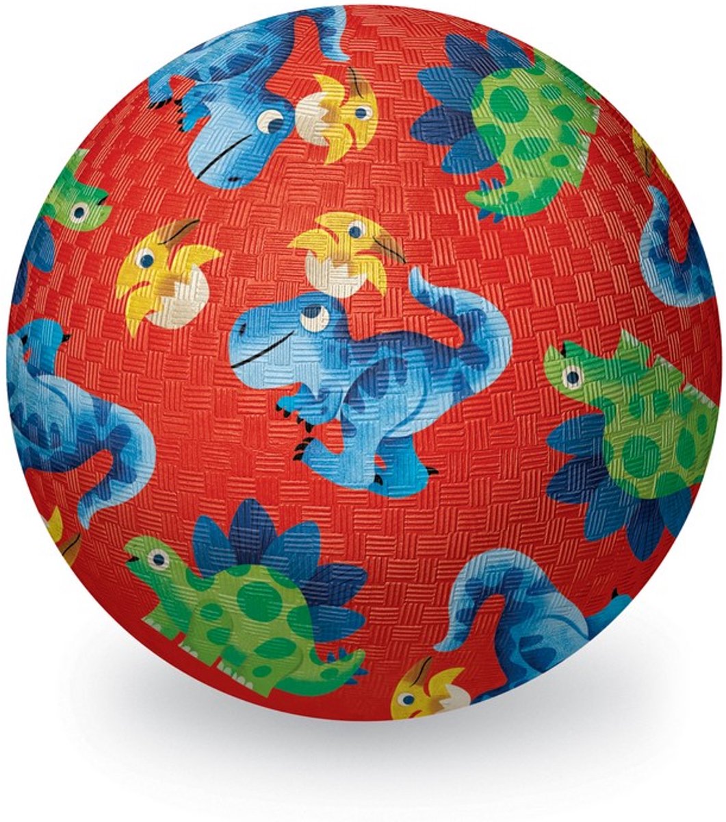 Crocodile creek speelbal dino vrienden 13cm - speelplezier voor kinderen.