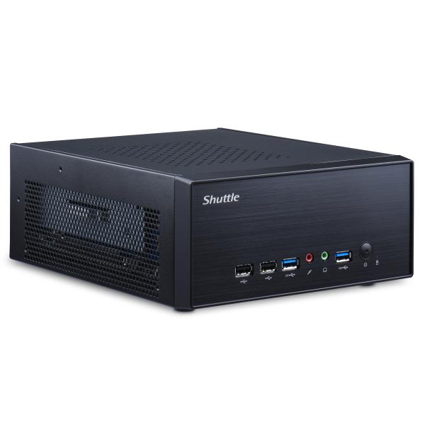 Shuttle xh510g2 xpc slanke pc barebone, Intel H510, LGA1200, 2x DDR4 (max. 64 GB), 2,5-sleuf, HDMI, DP