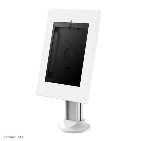 Neomounts Neomounts DS15-640WH1 bureau-doorvoer, afsluitbare tabletbehuizing voor iPad, PRO, Air