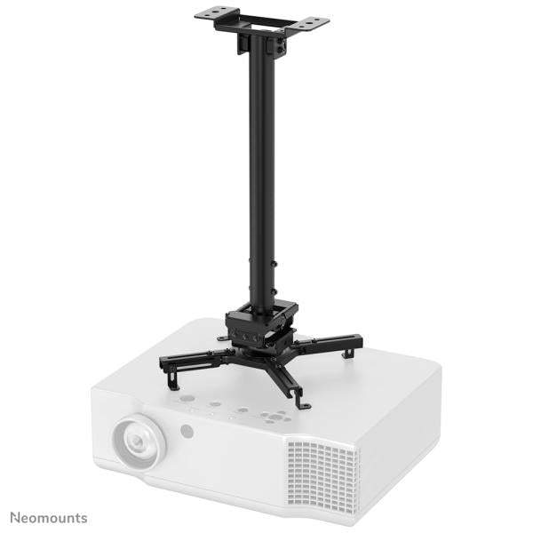 Neomounts Neomounts CL25-540BL1 Projector Plafondbeugel, hoogte verstelbaar: 60-90cm, Zwart