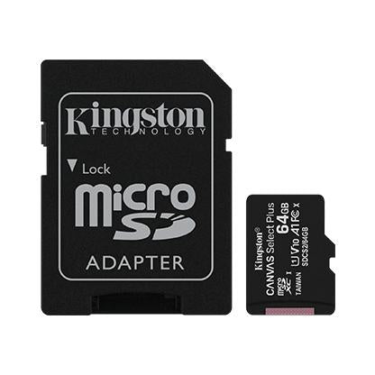Kingston Kingston Canvas Select Plus microSD-kaart 64 GB