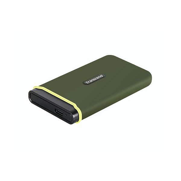 Transcend ts2tesd380c esd380c draagbare ssd, 2 TB, USB type-C (3.2 gen 2) 3D NAND, 2000 MB/s