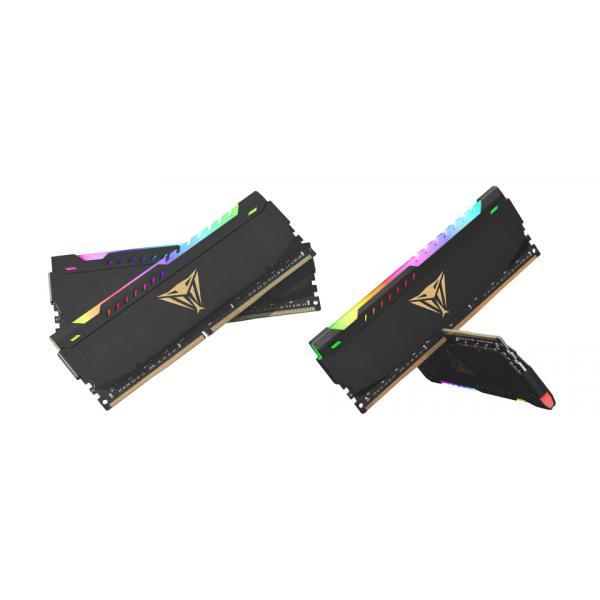 Patriot pvsr416g320c6k viper steel rgb dual-kit, dimm, 16gb, ddr4, 3200 MHz, zwart, hs