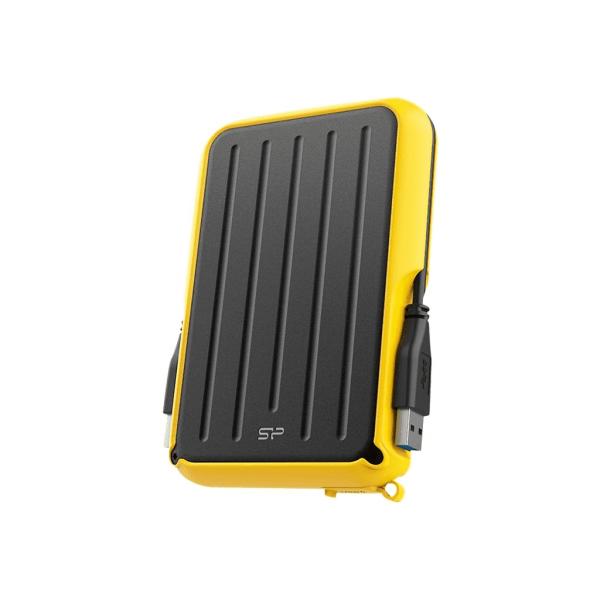 Silicon Power SP010TBPHD66SS3Y Armor A66 draagbare harde schijf, 1TB, USB 3.2 Gen 1, geel, certificaat