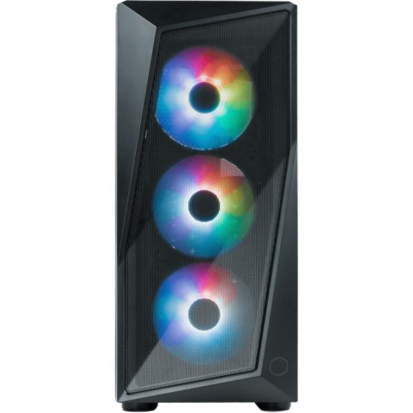 Coolermaster CP520-KGNN-S00 CMP 520 met 3ARGB-fans, ATX, midi-tower, venster, 3x 120mm RGB