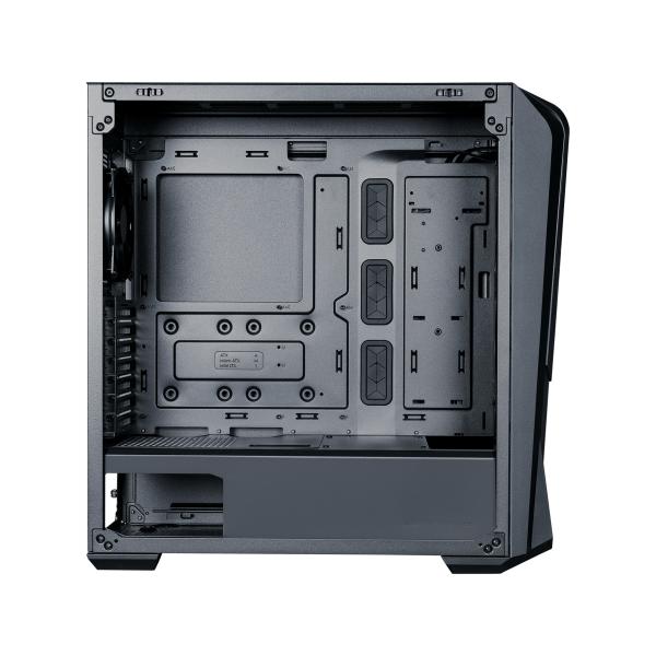 Cooler Master MB500-KGNN-S00 Masterbox 500 zwart, ATX, Midi-Tower, Window, Argb, Finemesh, Gereedschapsvrij