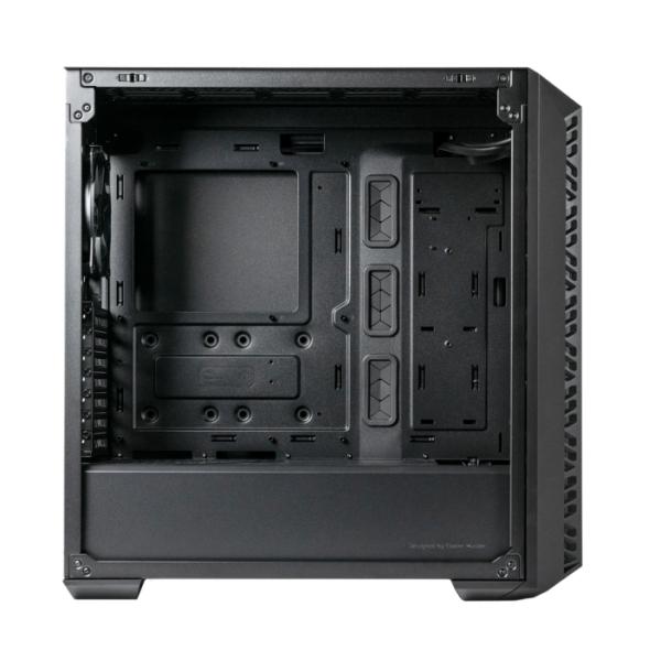 Cooler master mb520-kgnn-s00 masterbox 520 mesh, rood, atx, midi, transparant venster van rand tot rand