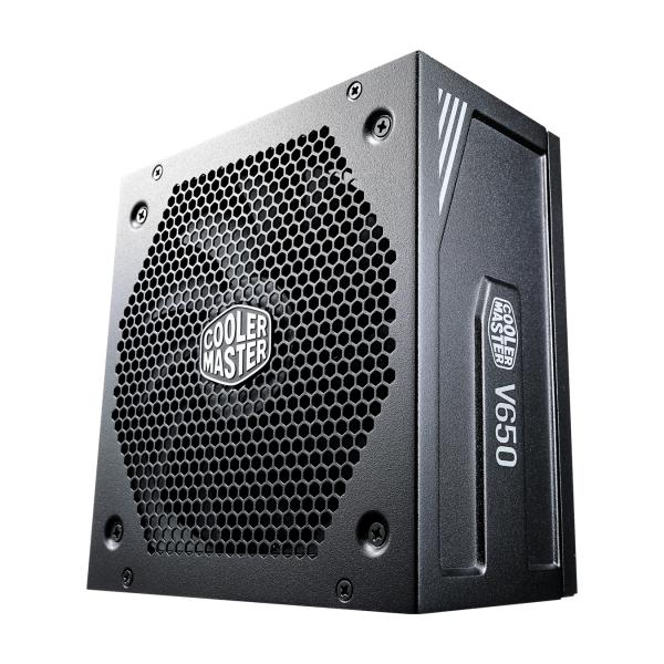 Cooler master mpy-650v-afbag-eu v650 gold v2, atx, 650w, modulair, apfc, 135mm, 32 db (stil), zwart