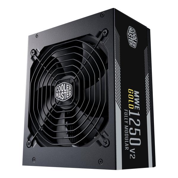Cooler Master MPE-C501-AFCAG-EU MWE Gold V2, ATX, 1250W, RTX-ready, modulair, 140 mm, zwart