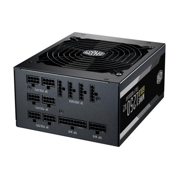 Cooler Master MPE-C501-AFCAG-EU MWE Gold V2, ATX, 1250W, RTX-ready, modulair, 140 mm, zwart